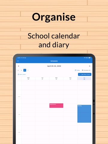 Classroom Planner: Teacher iPad screenshot