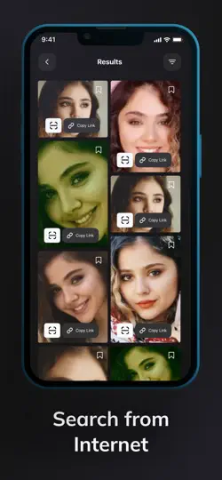 Captura de pantalla de AI Face Scan App en iPhone 5