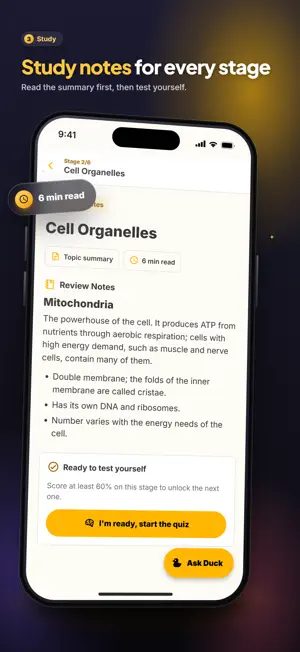 StudyDuck - AI Quiz & Study screenshot 3