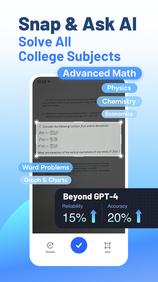 #1. TutorEva: Campus AI Study Help (iOS) By: HIGGZ ACADEMIA TECHNOLOGY PTE LTD