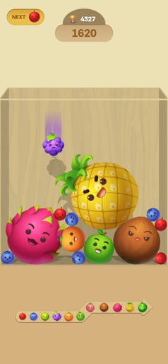 Merge Fruit 3D: Sweet Merge screenshot