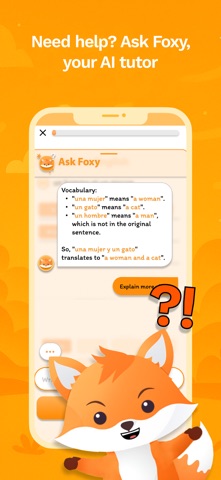 Foxylang - Language Learning Screenshot 5 of 9