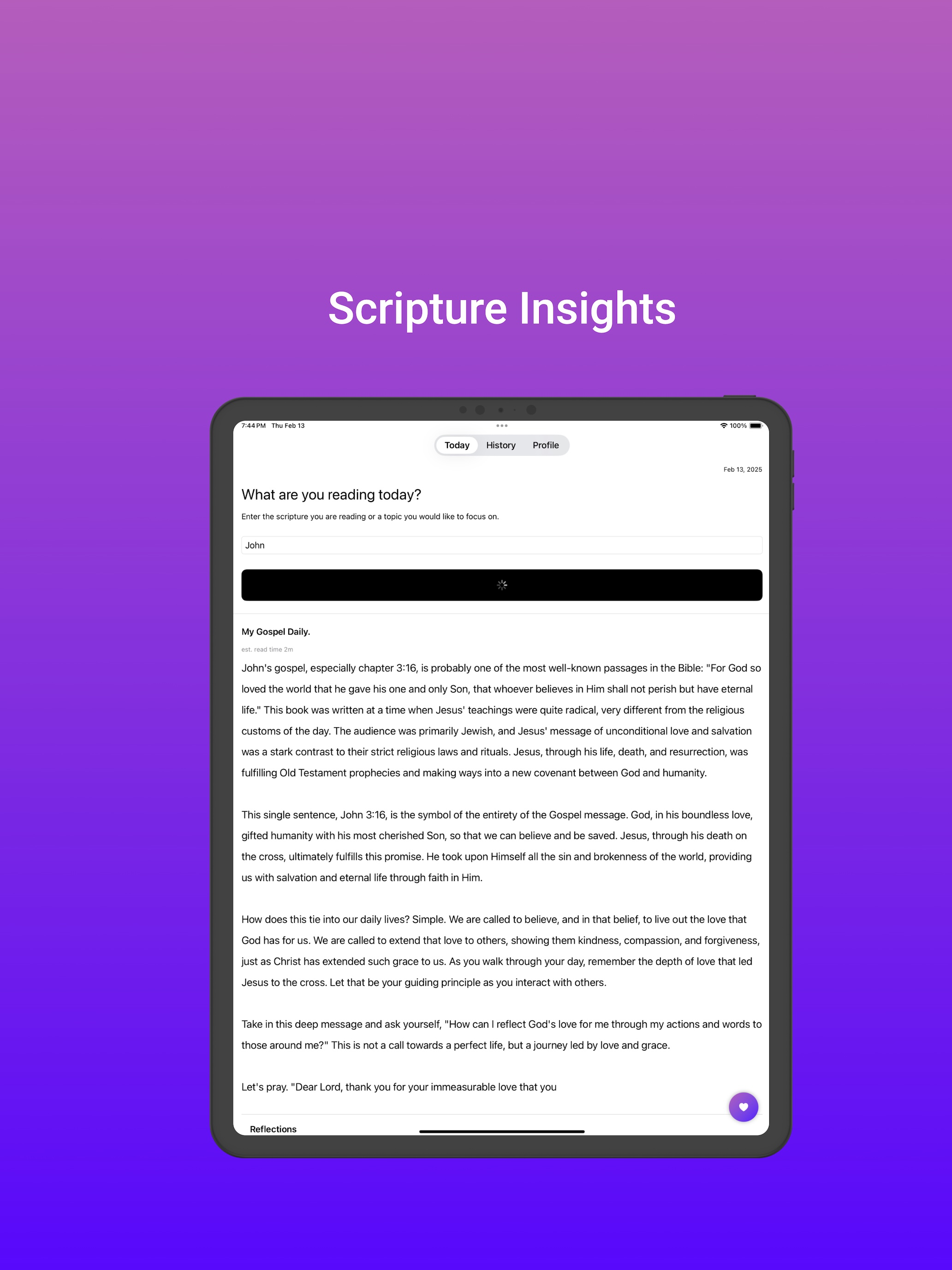 Gospel Daily: Devotionals