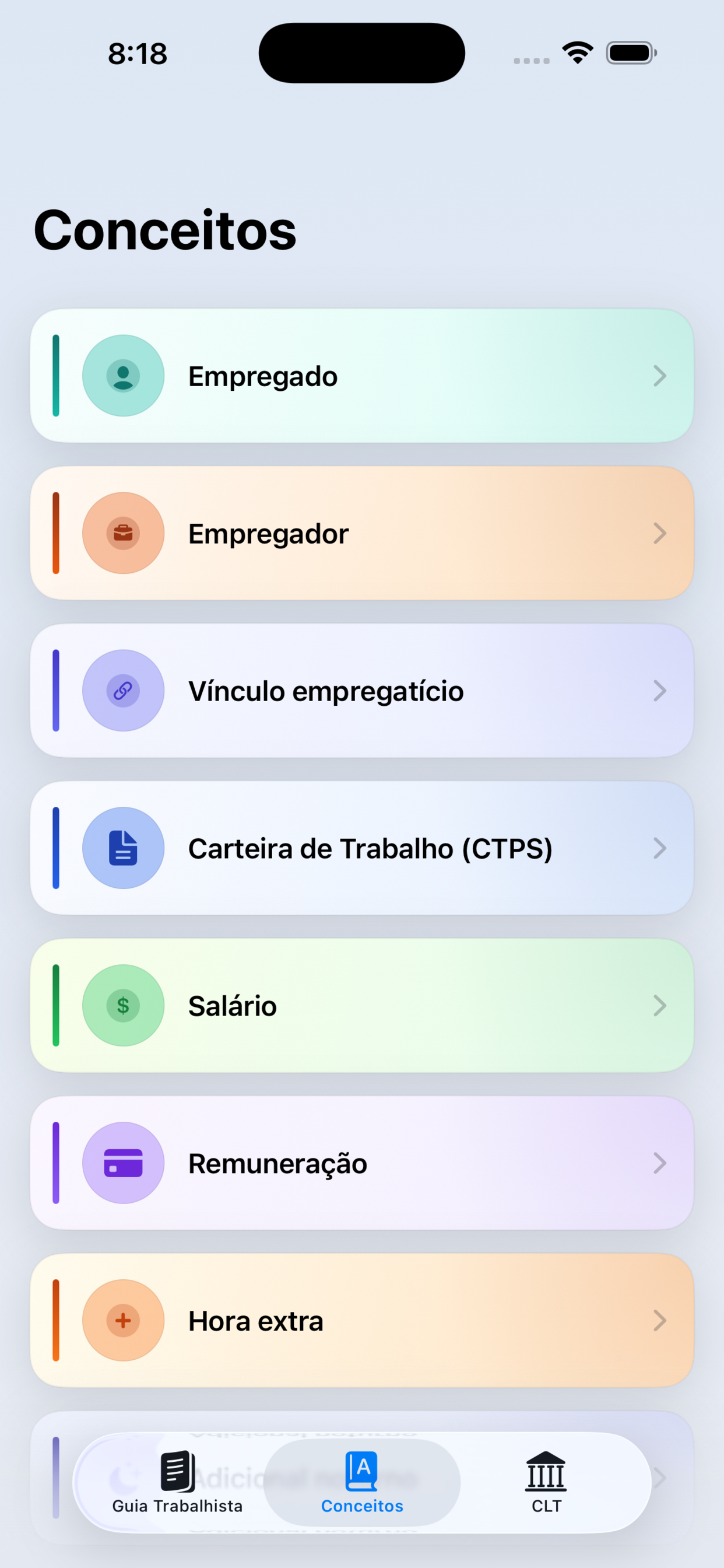 Leis do Trabalho Brasil CLT screenshot 4
