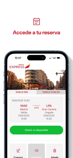 Iberia Express iPhone screenshot 3