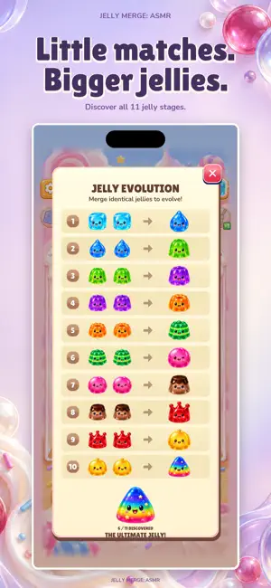 Jelly Merge: ASMR screenshot 2