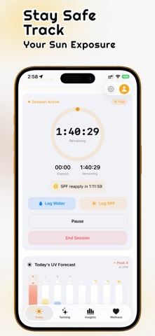 Tanning & UV Tracker: Tanly Screenshot 6 of 8