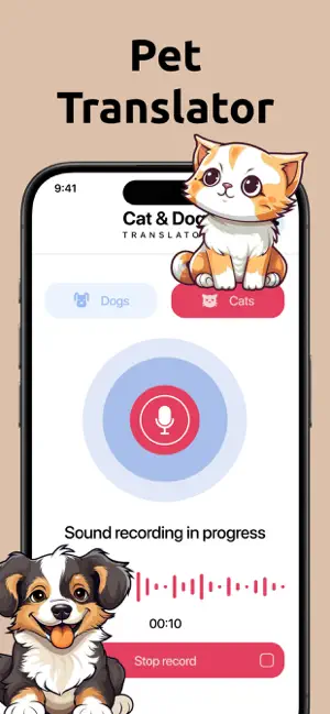 Pet Translator for Cat & Dog screenshot 1