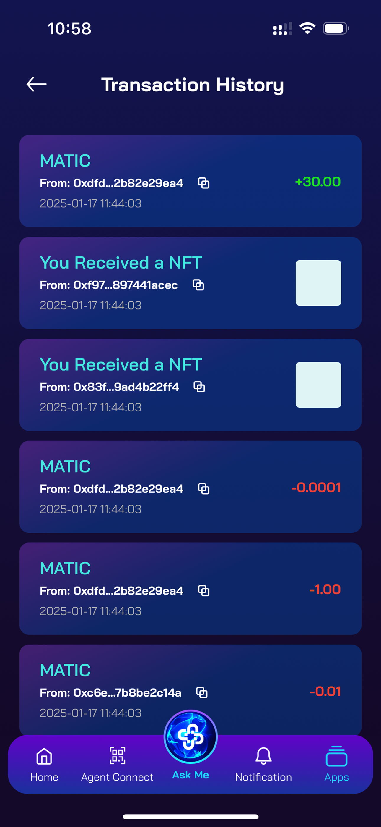 Synergy Agent Wallet