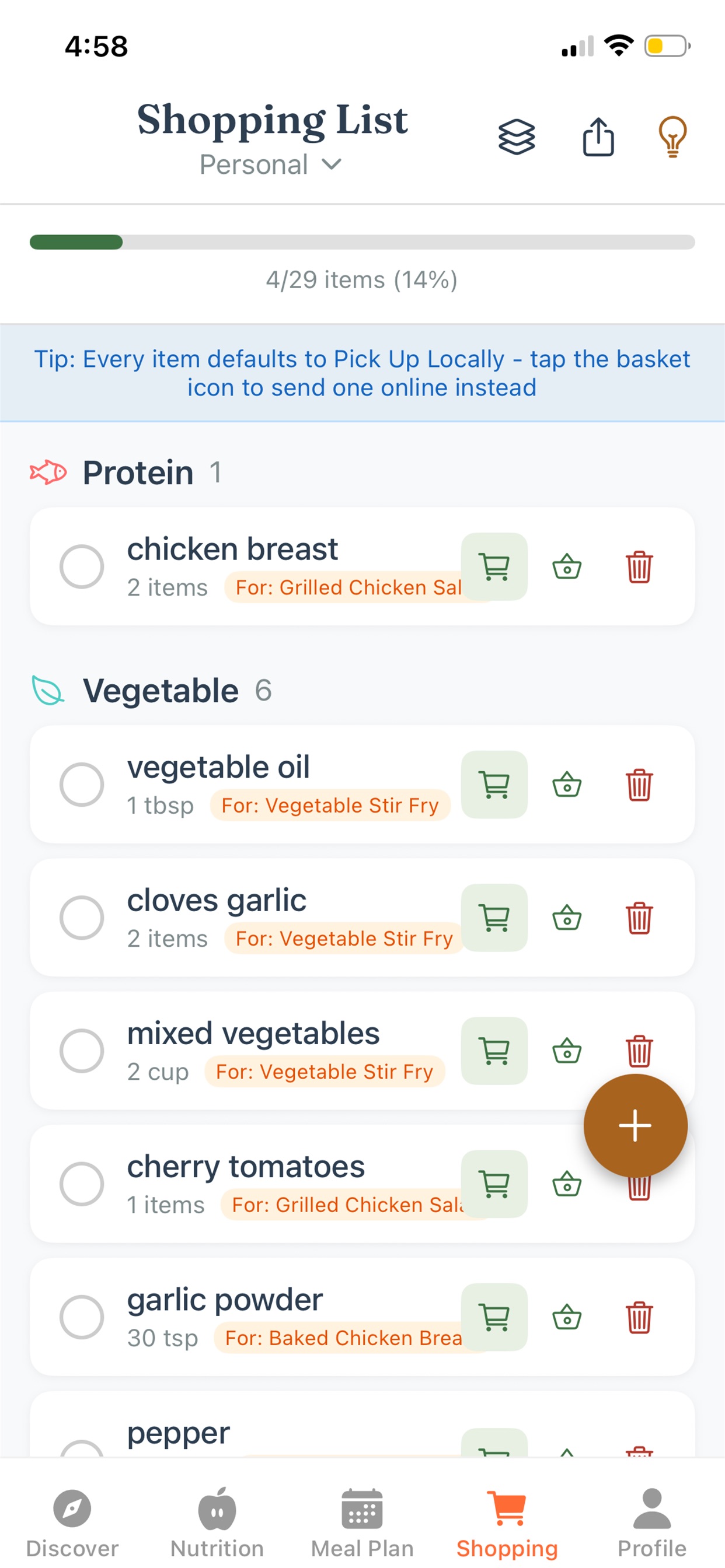 Screenshot 5 of Seasonal chef