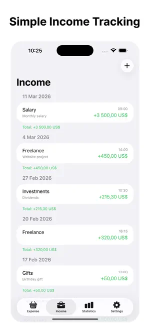Money: Simple Tracker screenshot 2