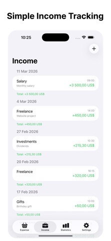 Money: Simple Tracker Screenshot 2 of 6