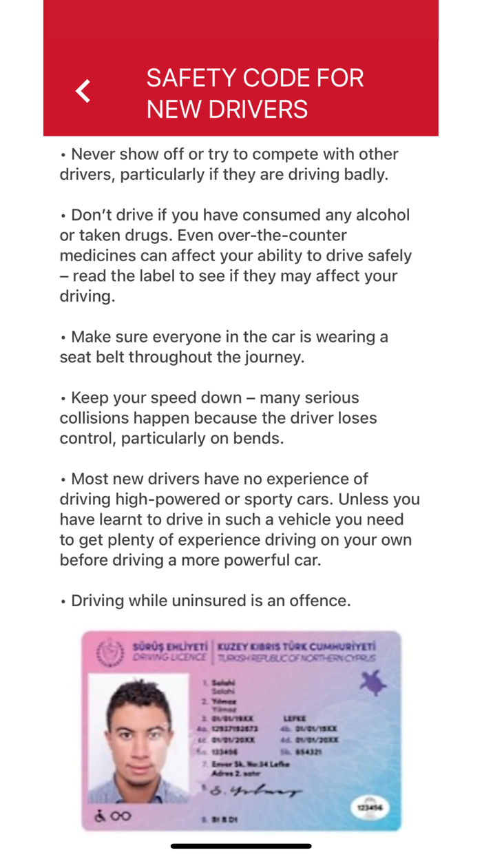 Cyprus Driving Theory Manual