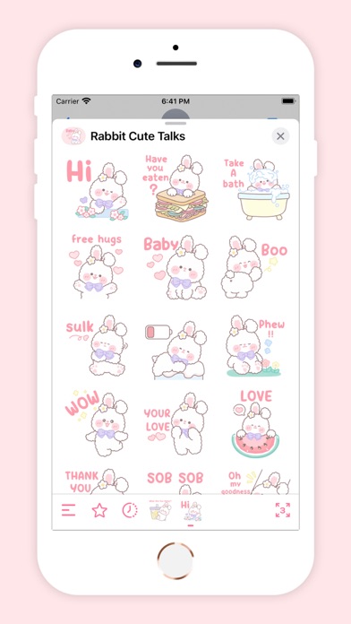 Screenshot #2 pour Rabbit Cute Talks