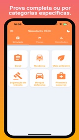 Simulado DETRAN screenshot