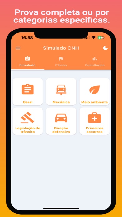 Simulado DETRAN Screenshot 3 of 5