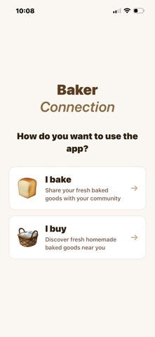 Baker Connection iPhone screenshot