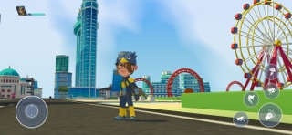 Superhero Captain Thunderpants iPhone screenshot