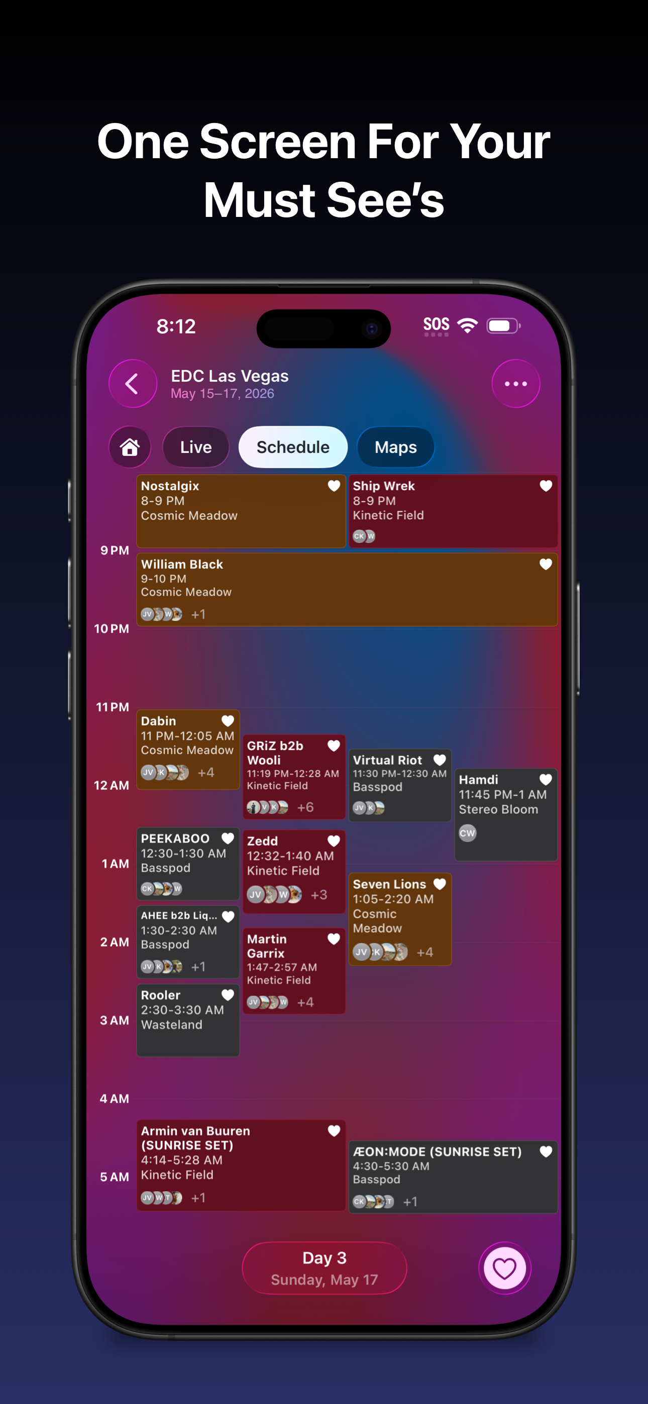 Headliners - Music Festivals screenshot 3