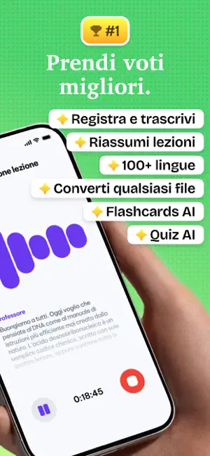 Kiwi AI - Studio & Sbobine iPhone screenshot 2
