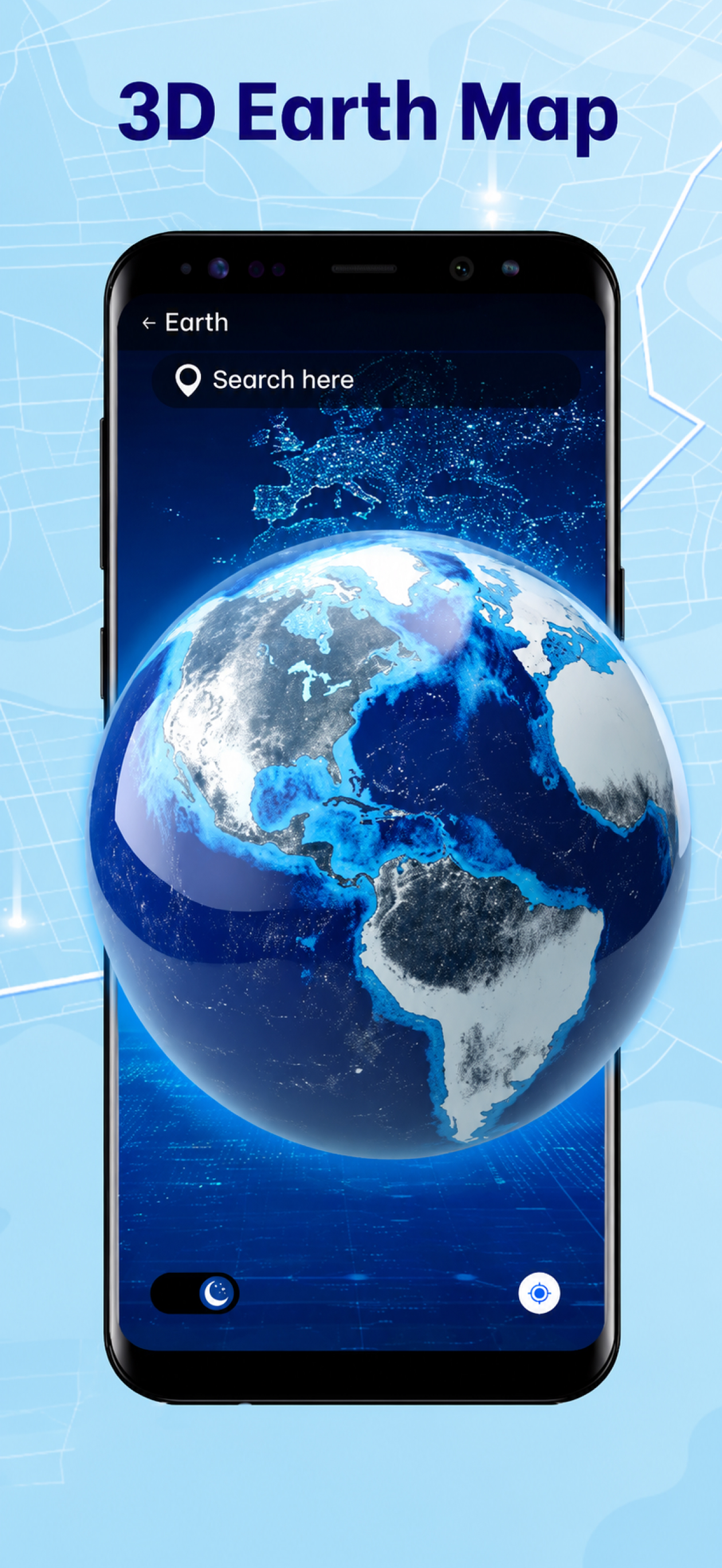 Live Earth Camera - GPS Map screenshot 2
