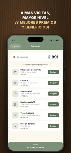 The Coffee Store Neuquén iPhone screenshot 4