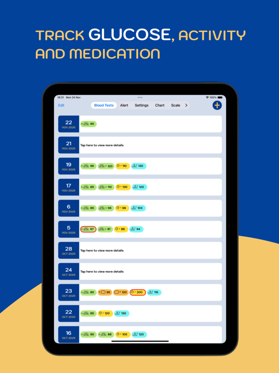 Screenshot #4 pour Doctor Sugar: Diabetes Tracker