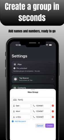 Tap Beacon screenshot