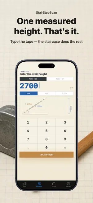 Stair Calculator: Stringer Cut screenshot 2
