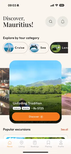 Mautourco - Discover Mauritius screenshot 1