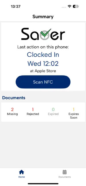 Construction Check-in SaverIT screenshot 1