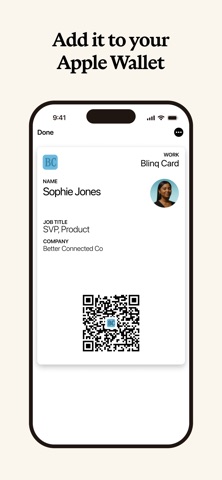 Blinq: Digital Business Card screenshot