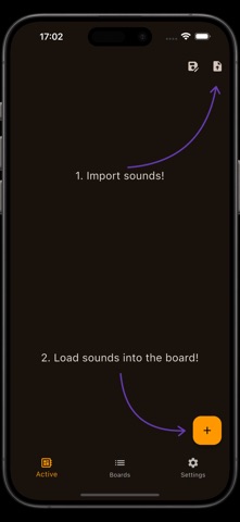 Myriad soundboard screenshot