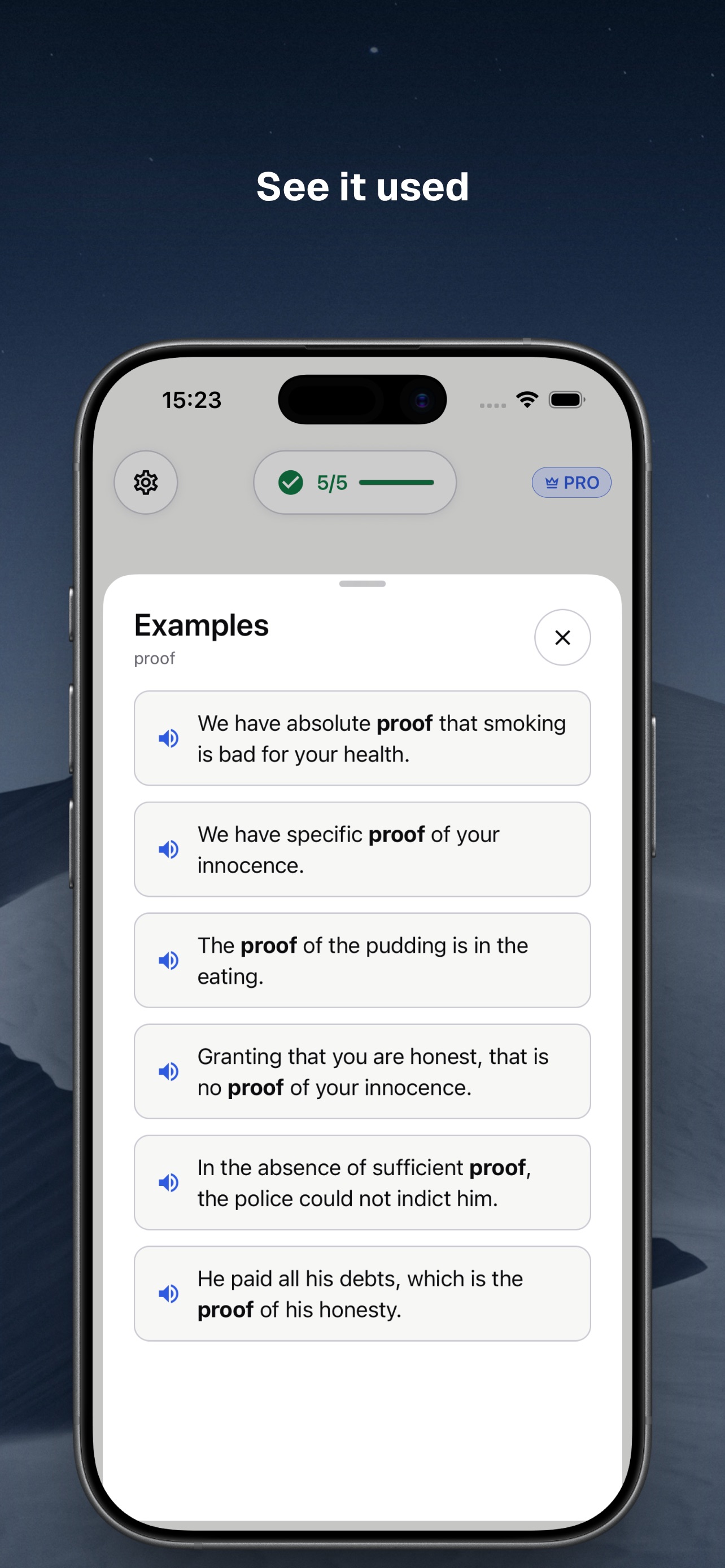 Screenshot 2 of Wordkeep: Daily English Words