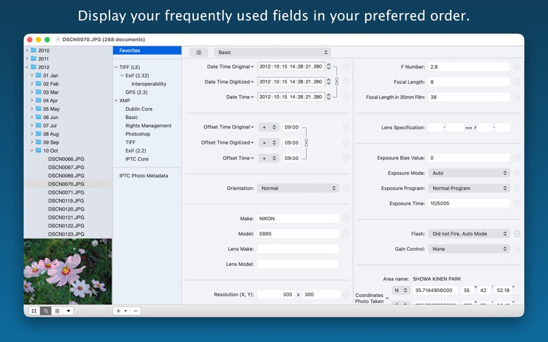 Screenshot #2 pour Photo Meta Edit