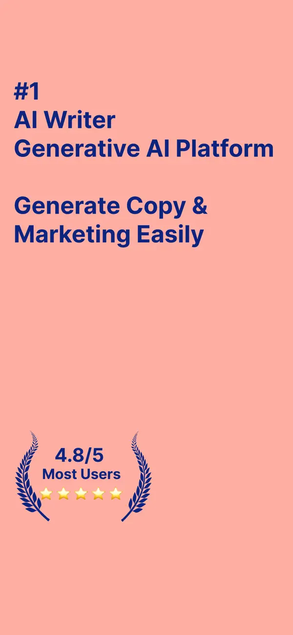 #1. AI Writer Generative AI & Chat (iOS) Door: Aryan Chaurasia