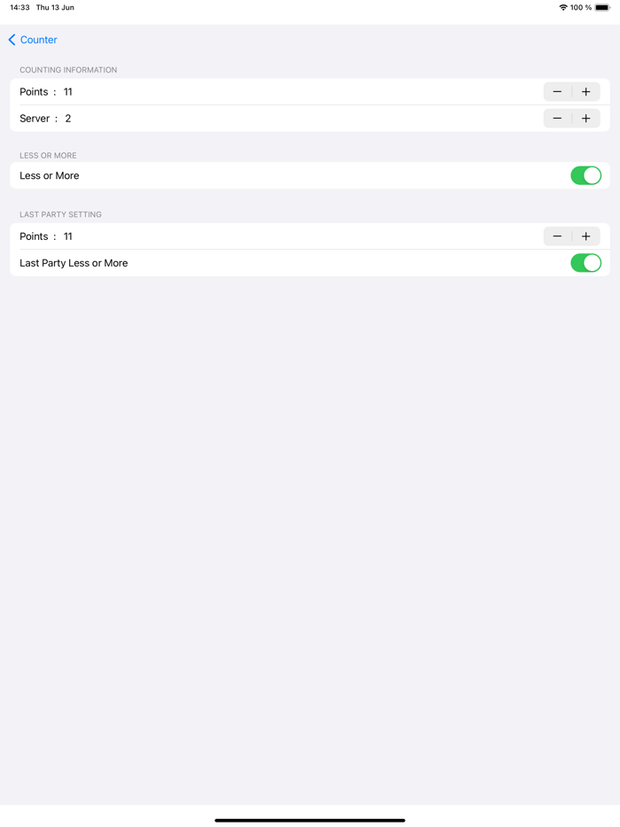 Uni table tennis scoreboard