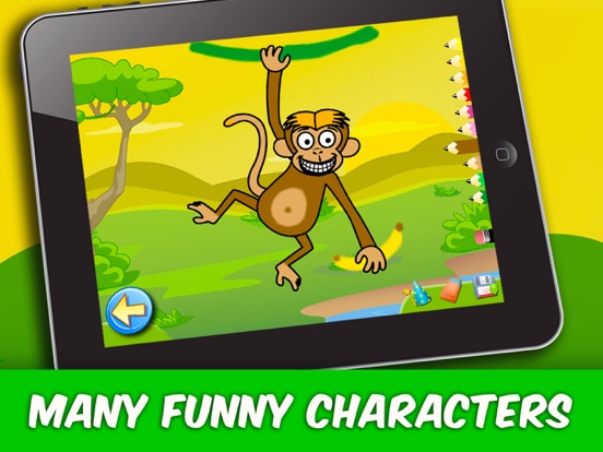 Savanna Animal Puzzle for Kids iPad screenshot 3 - Education app