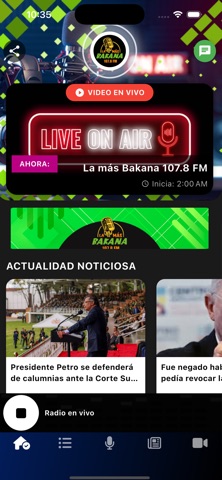 La más Bakana 107.8 FM screenshot