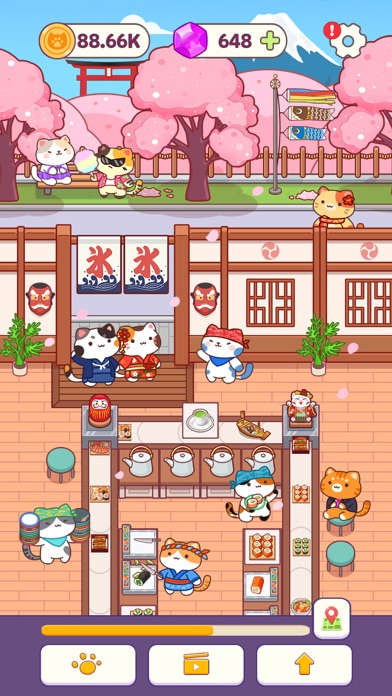 Cat Cooking Bar - Food games Screenshot