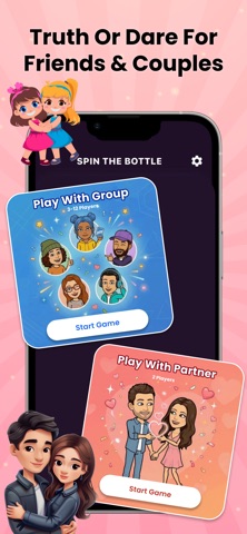 Truth or Dare Game Offline screenshot