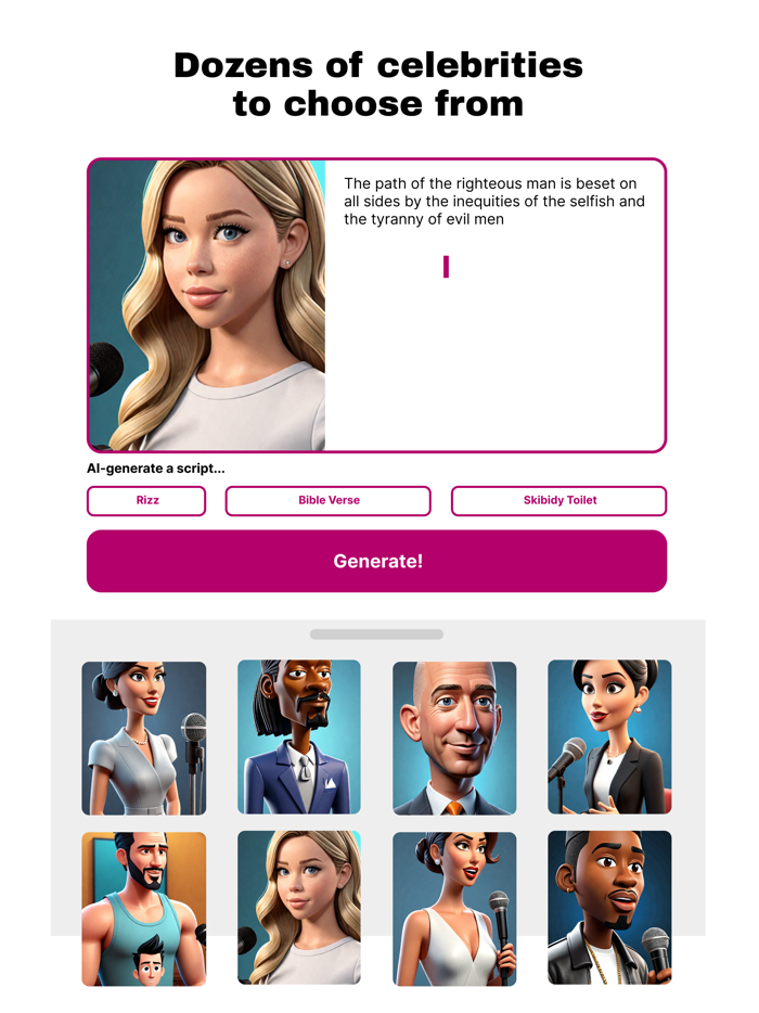 AI Voice Generator by DubMagic
