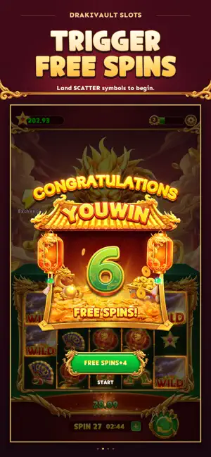 Drakivault Slots screenshot 3