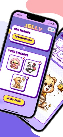 Jelly Stickers screenshot