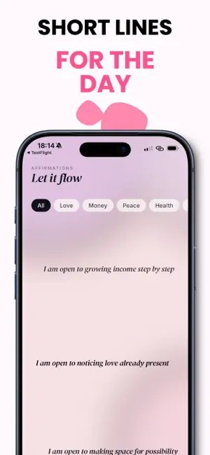 Anora: Daily affirmations screenshot 4
