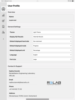 ETH RehaLink screenshot 3