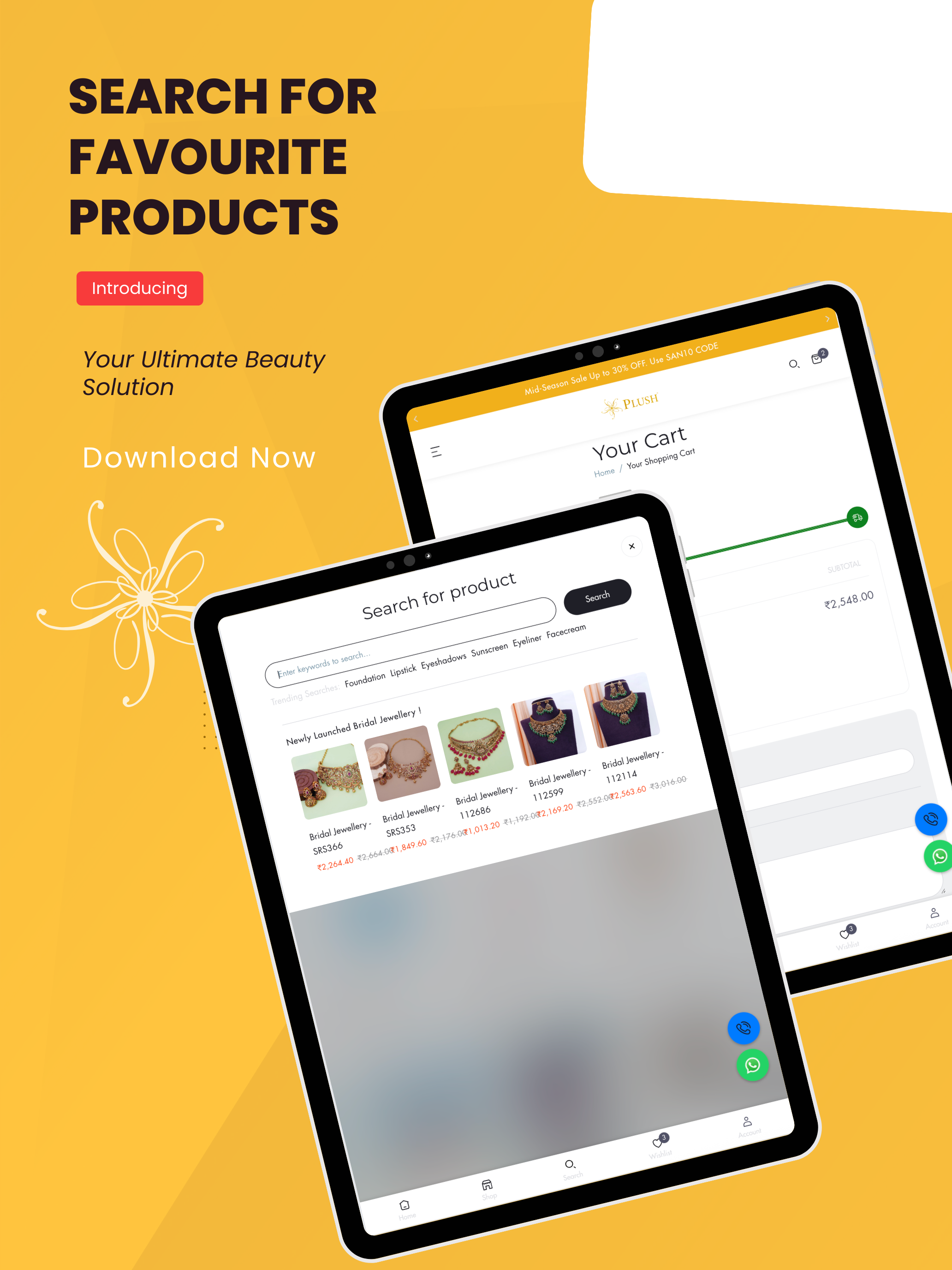 Plush Online Beauty Shopping