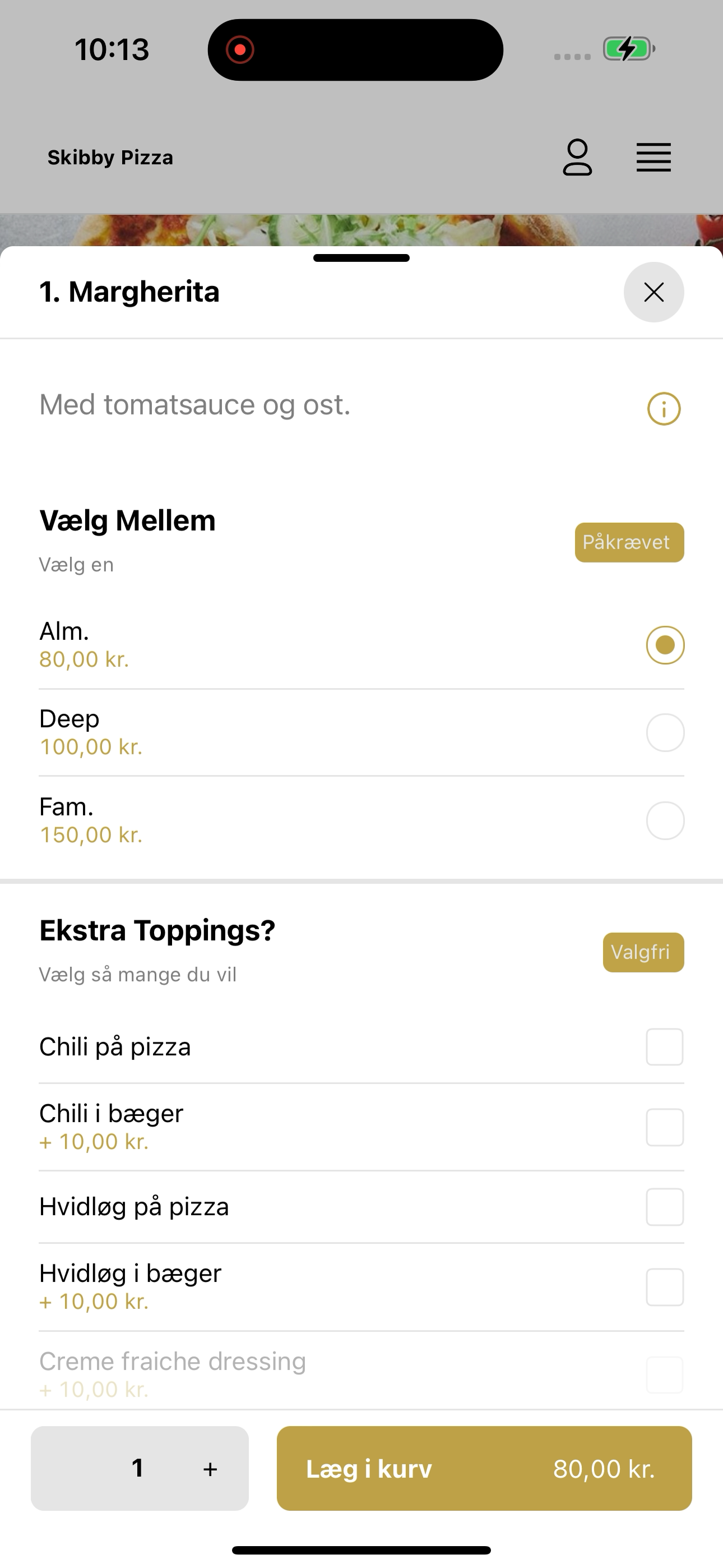 Skibby Pizza screenshot 5