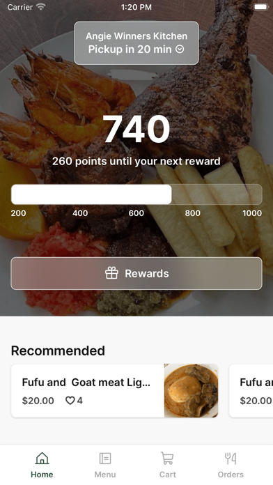 Angie Winners Kitchen Screenshot 1 - AppWisp.com