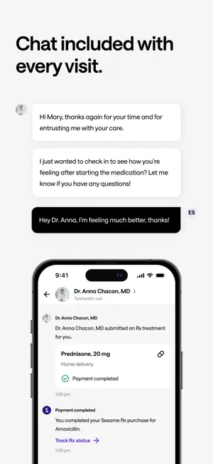 Sesame: Telehealth Care & More screenshot 5